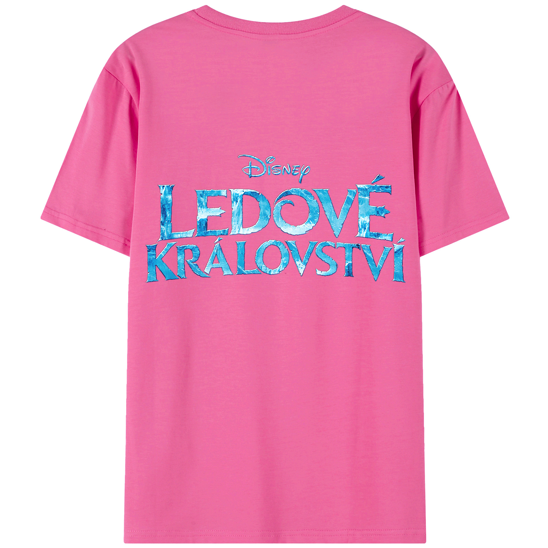 （画像用） アナと雪の女王 アンナ エルサ Frozen Anna Elsa レディース半袖Tシャツ(バックプリント)